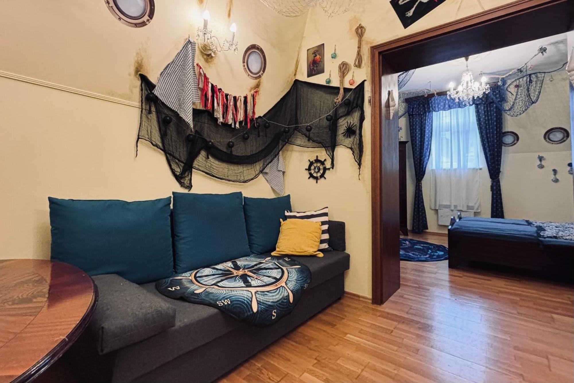 Pirate Family, Theme Room, Free Parking การ์โลวีวารี ภายนอก รูปภาพ